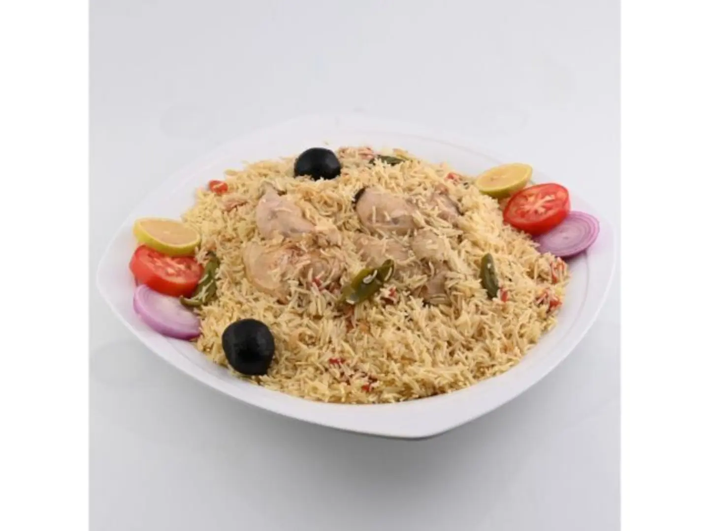 دجاج مظغوط - وسط