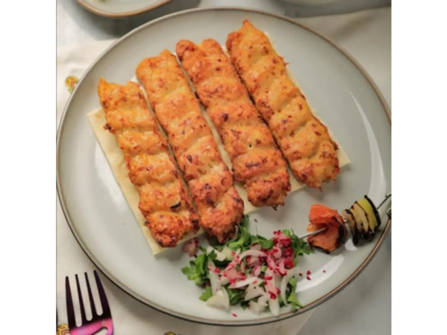 Chicken Kebab - Plate