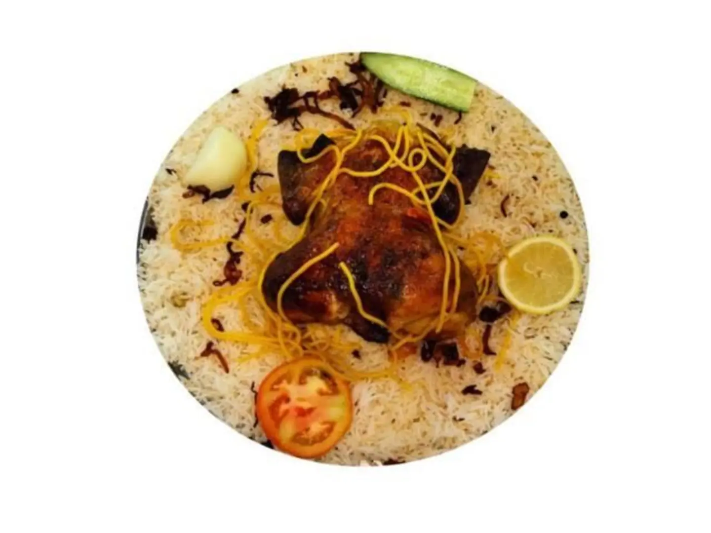 مثلوثة - نص حبة دجاج