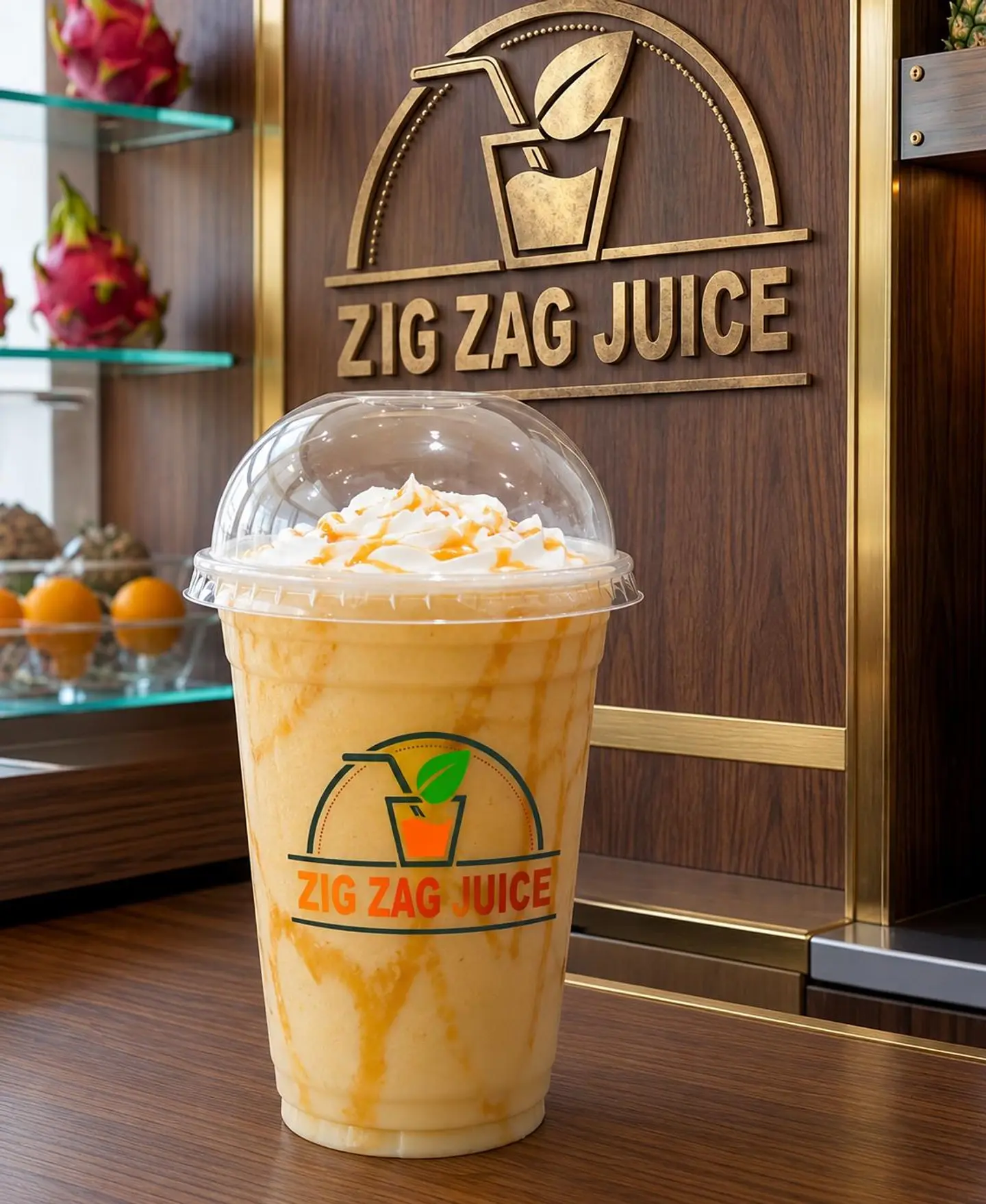 Mango Milkshake - Cup Medium