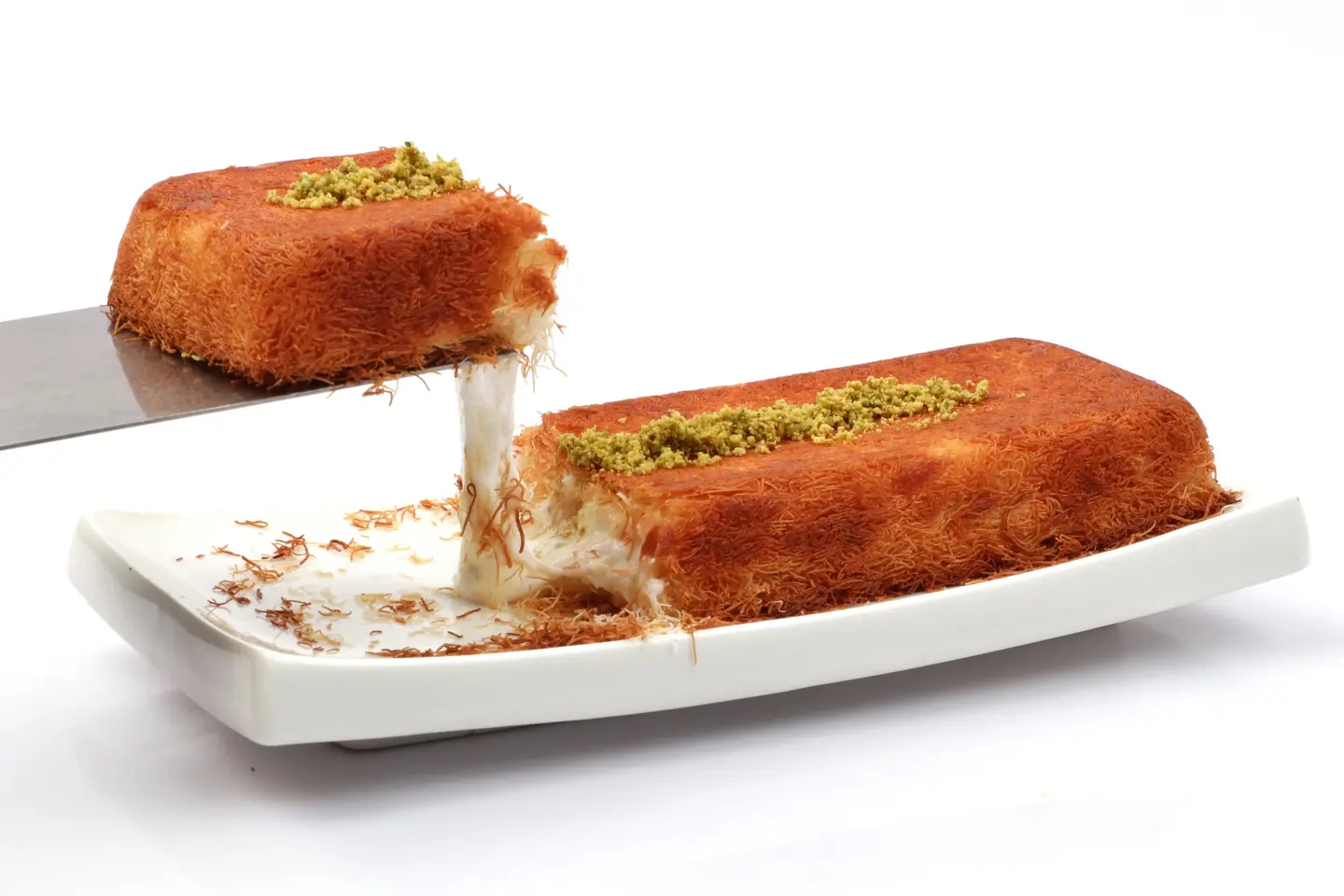 Kunafa Rectangle Filling (Nabulsi Cheese) - Pc = 1 Person