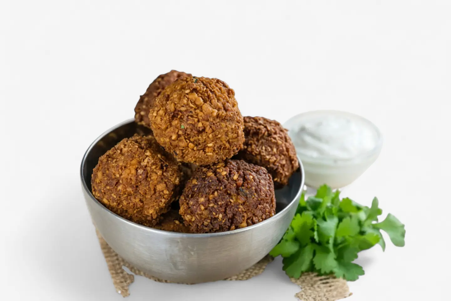 فلافل عادي - خبز صاج كبير