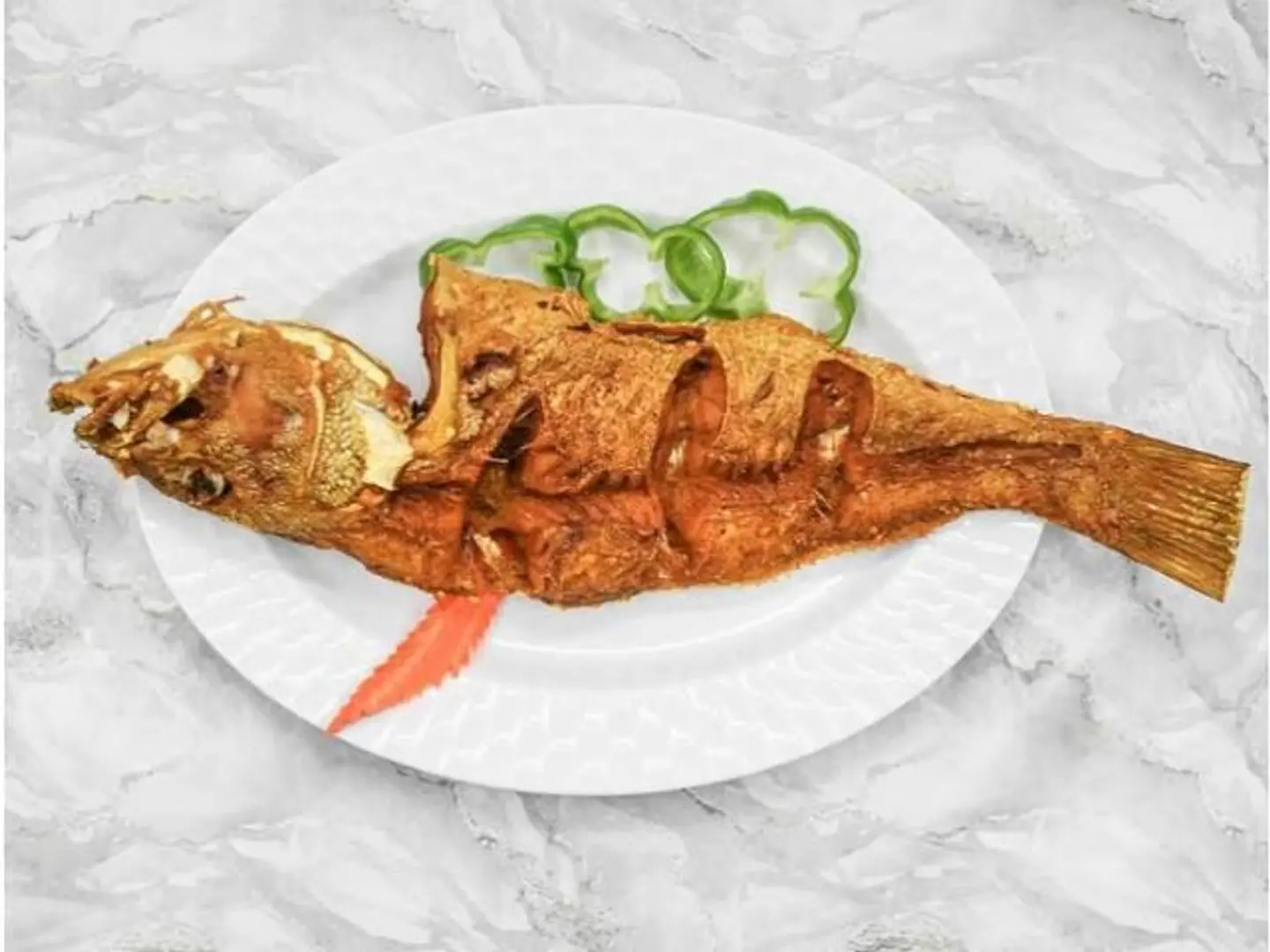 هامور - مقلي