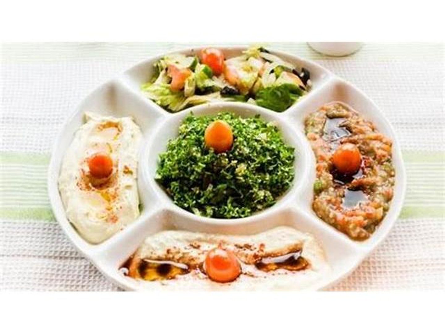 صحن فطورات مشكل - صغير