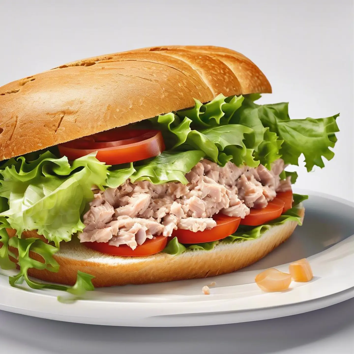 Tuna Sandwich - White Vienna Bread