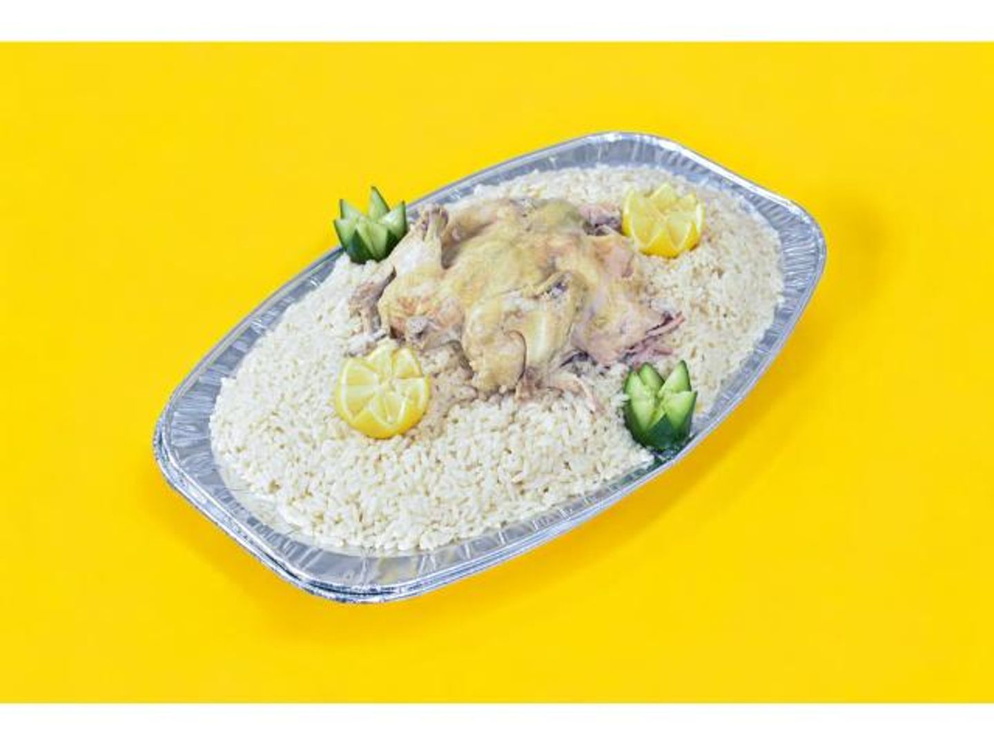 دجاج سليق - نص حبة دجاج
