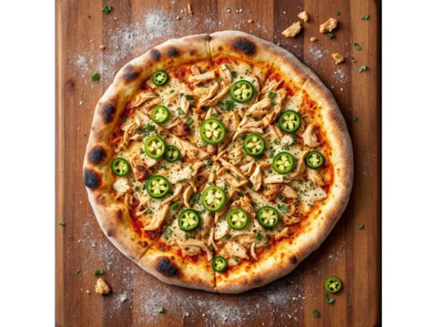 Chicken With Jalapeño. - Medium