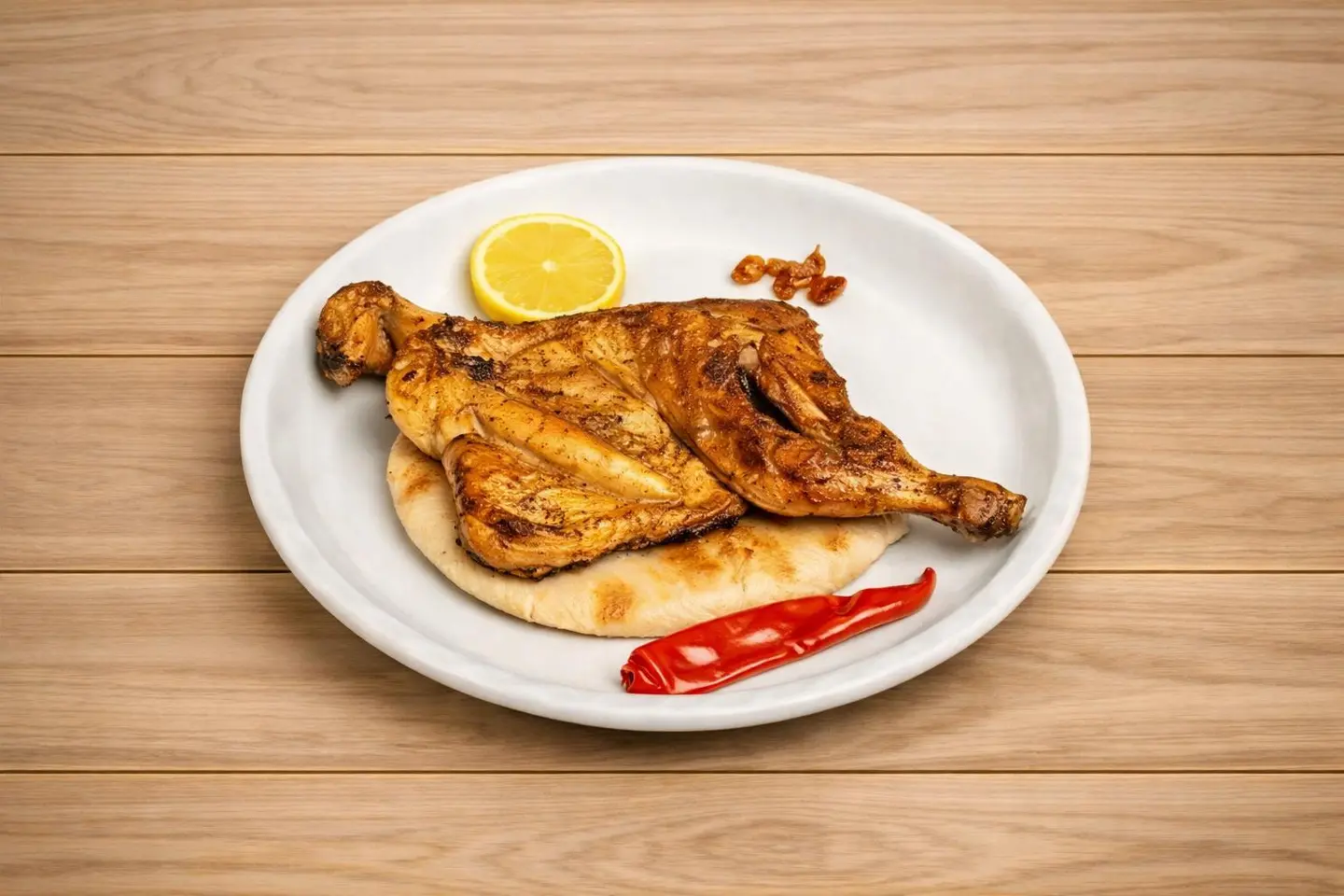 Plain Madhbi Chicken - Half Piece