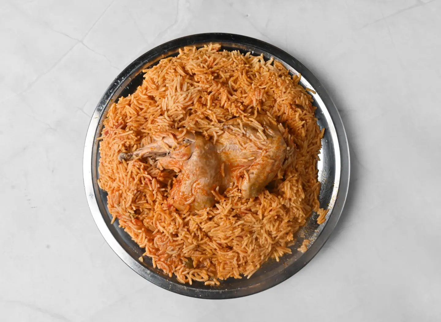 دجاج مضغوط - نصف حبة