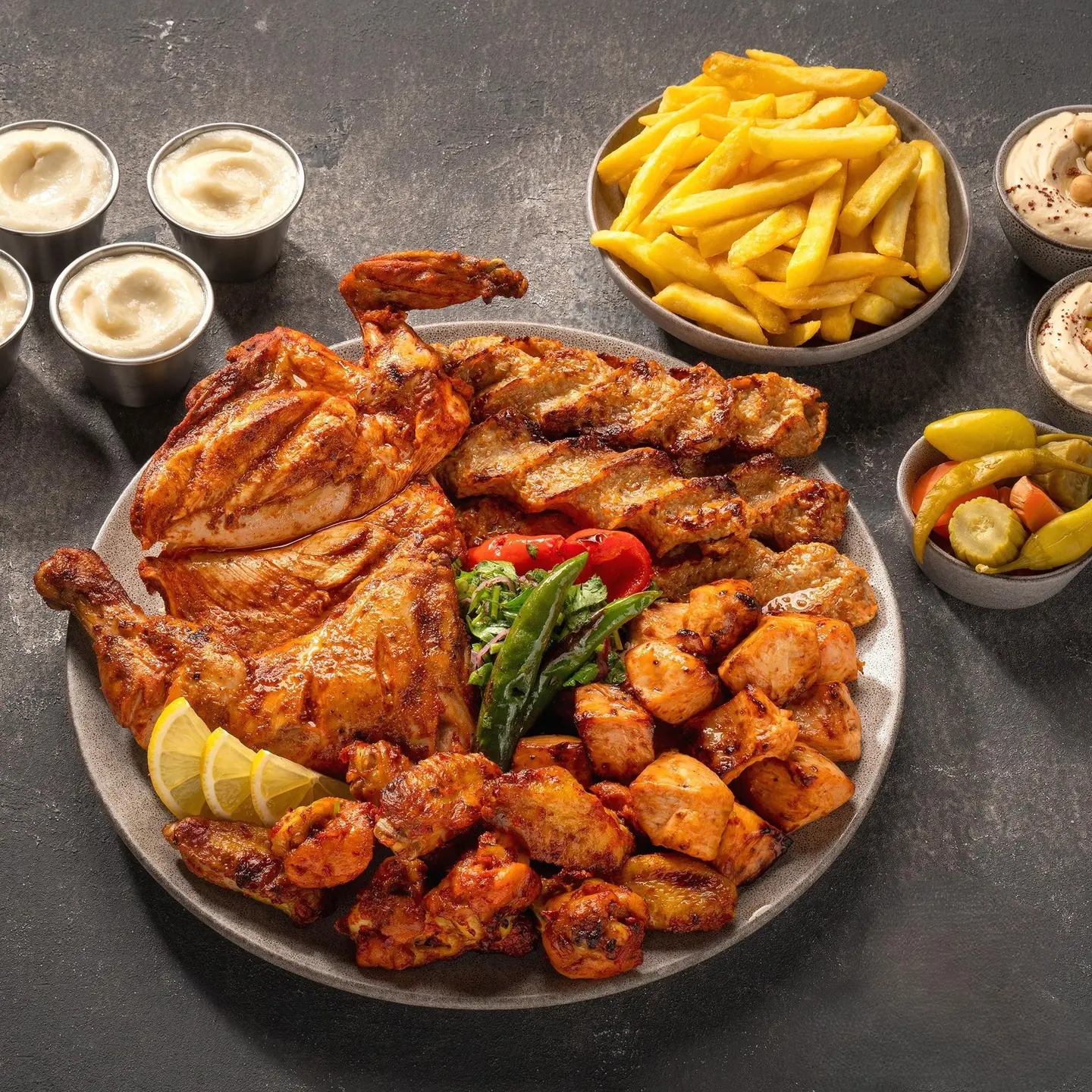 دجاج مشكل - 3أسياخ