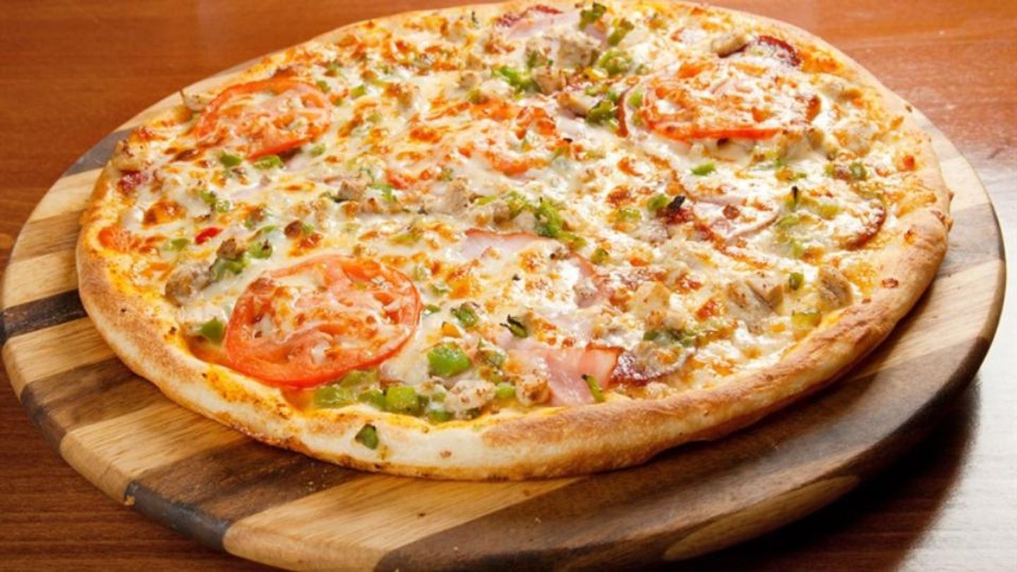 بيتزا أجبان مشكلة - صغير