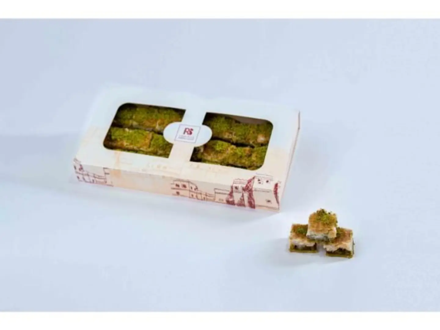 بقلاوة بالحليب - نصف كيلو