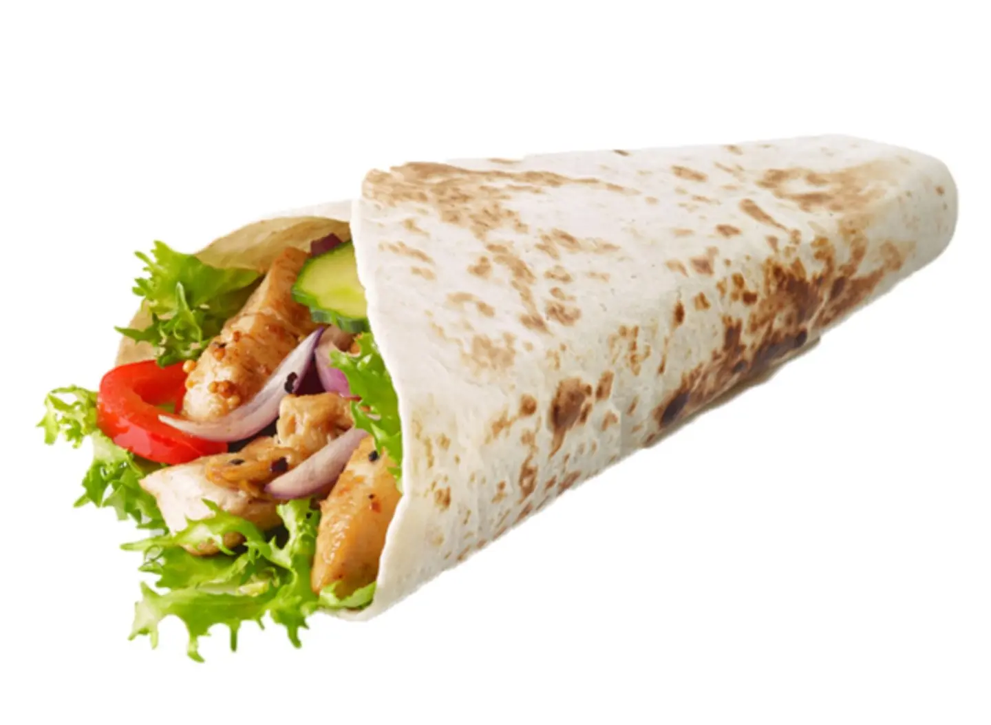 تورتيلا دجاج حار - ساندوتش