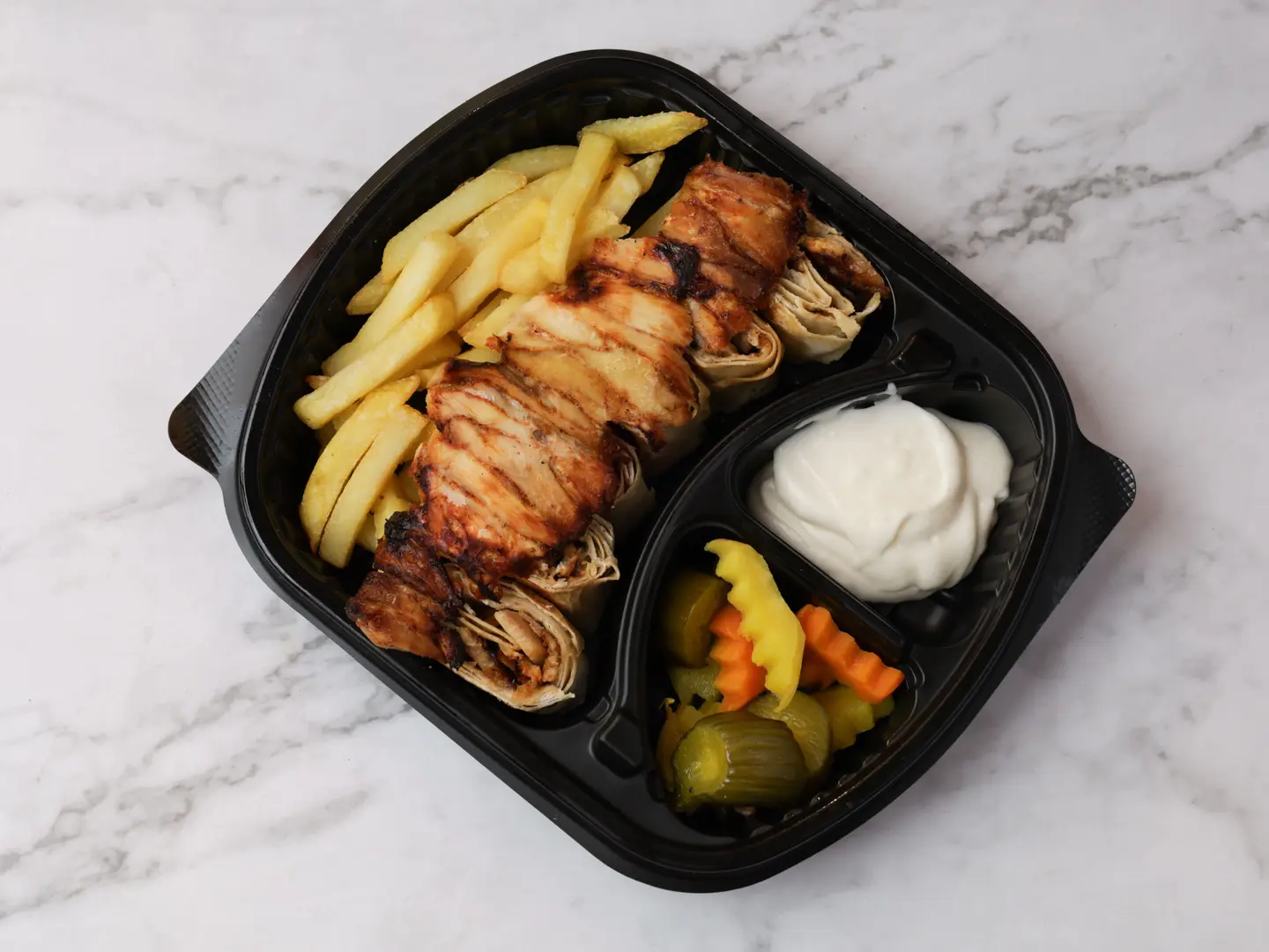 شاورما صحن عربي - صغير