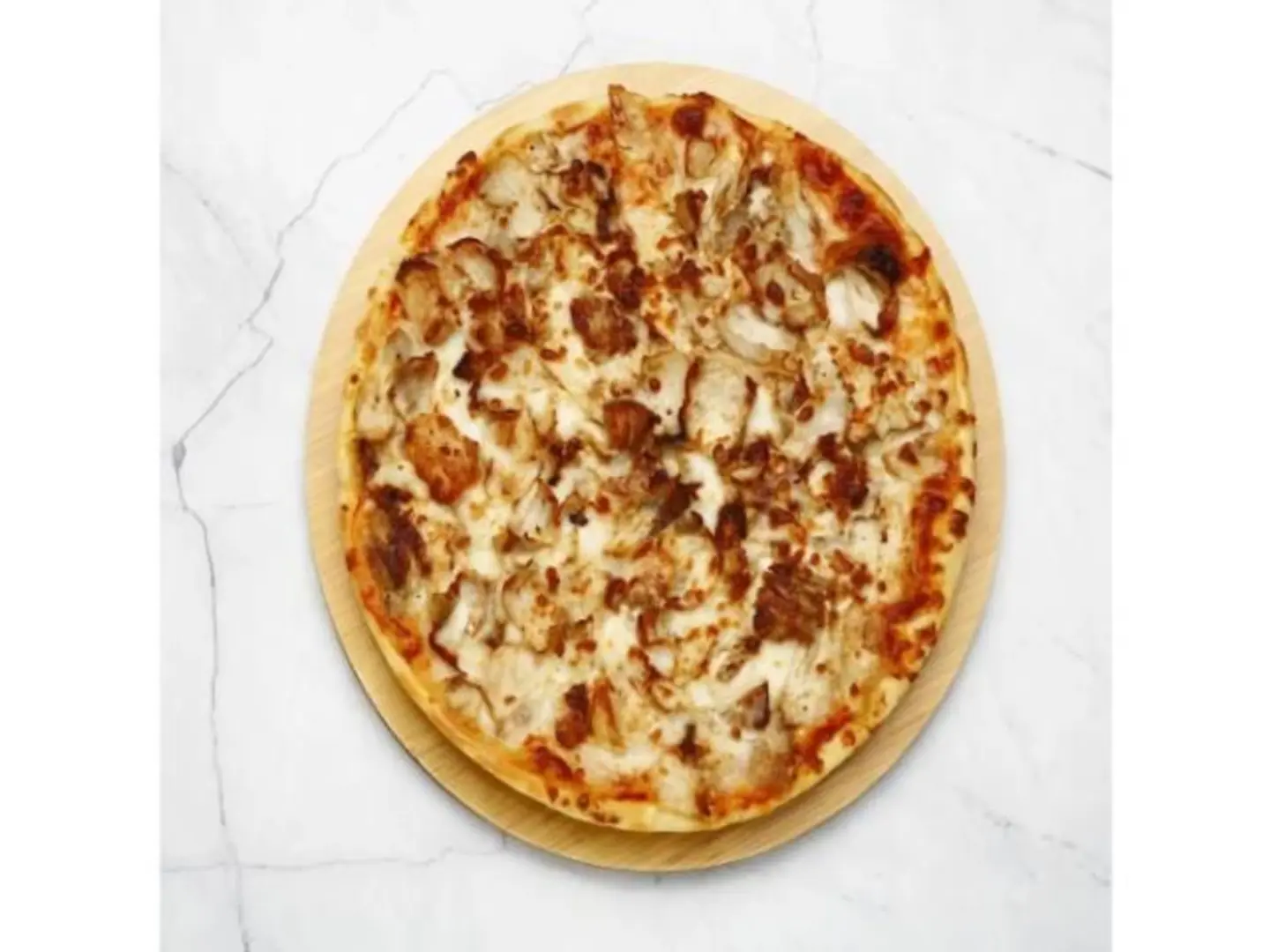 بيتزا شاورما دجاج - وسط