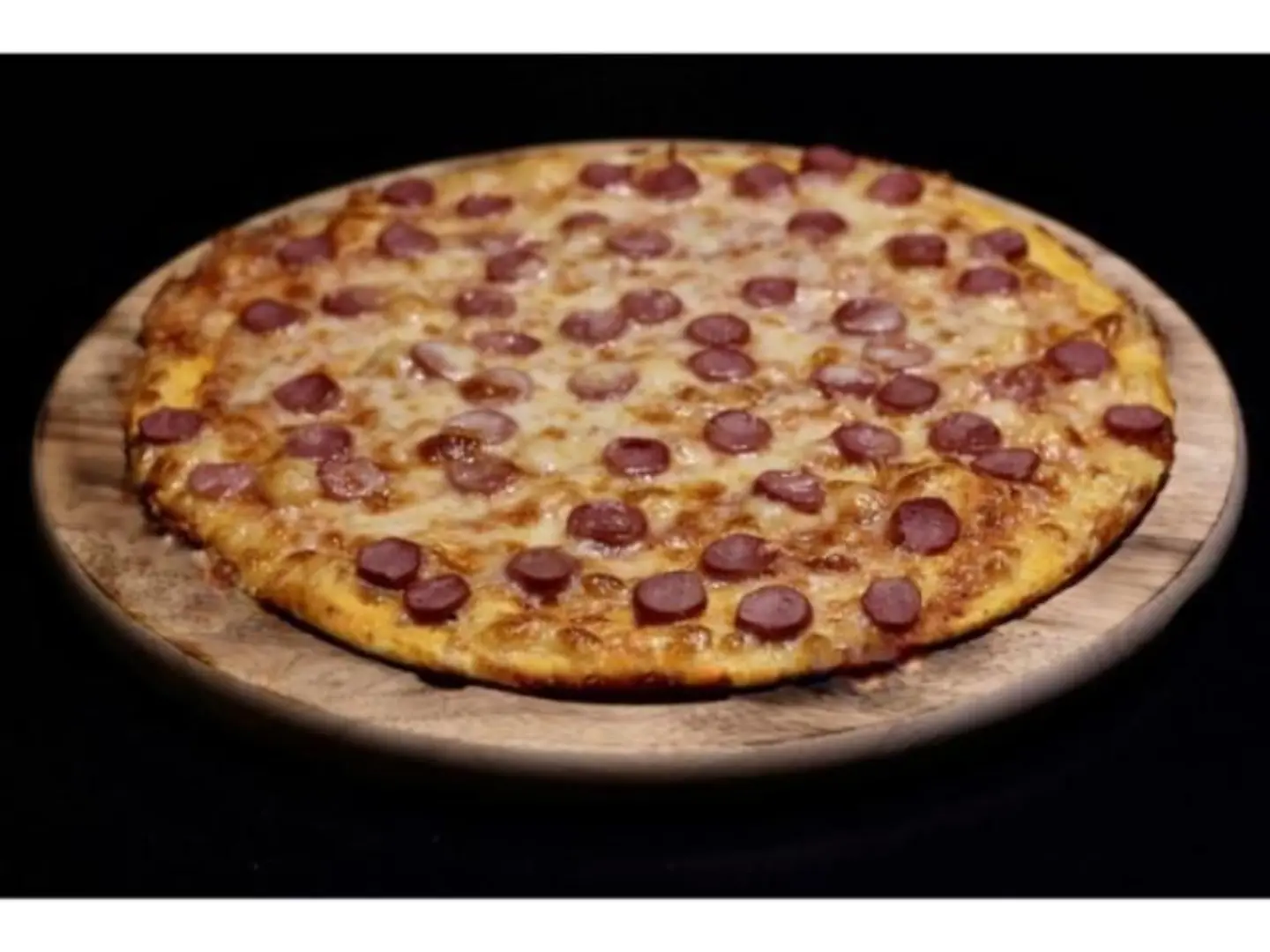 Hot Dog Pizza - Medium