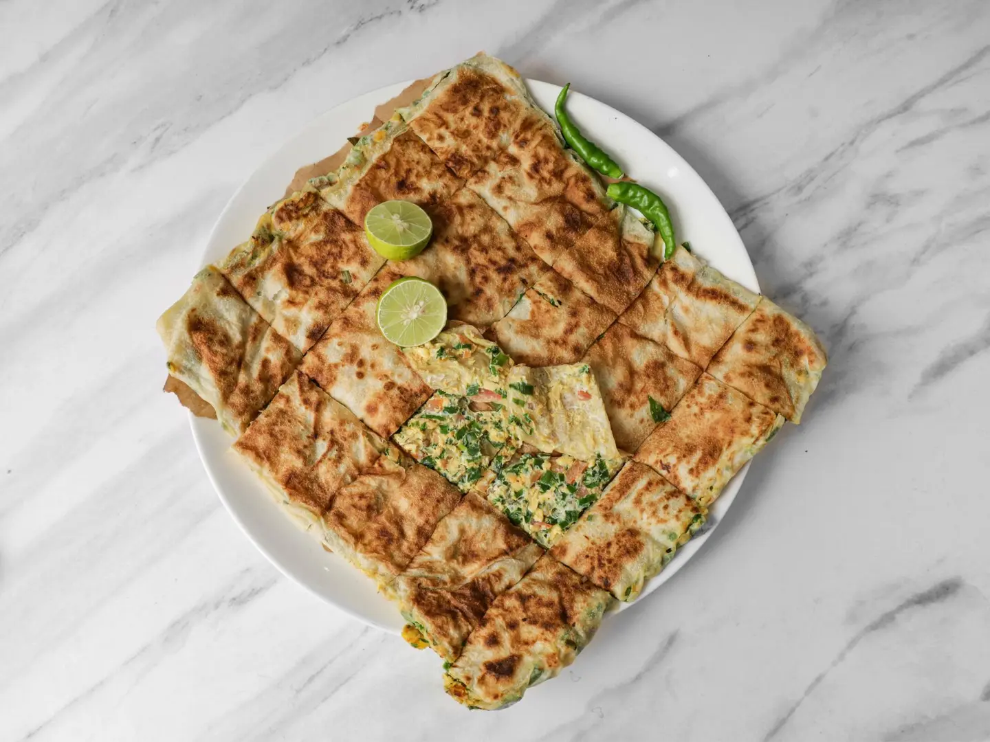 Tuna Cheddar Mutabbak - Regular