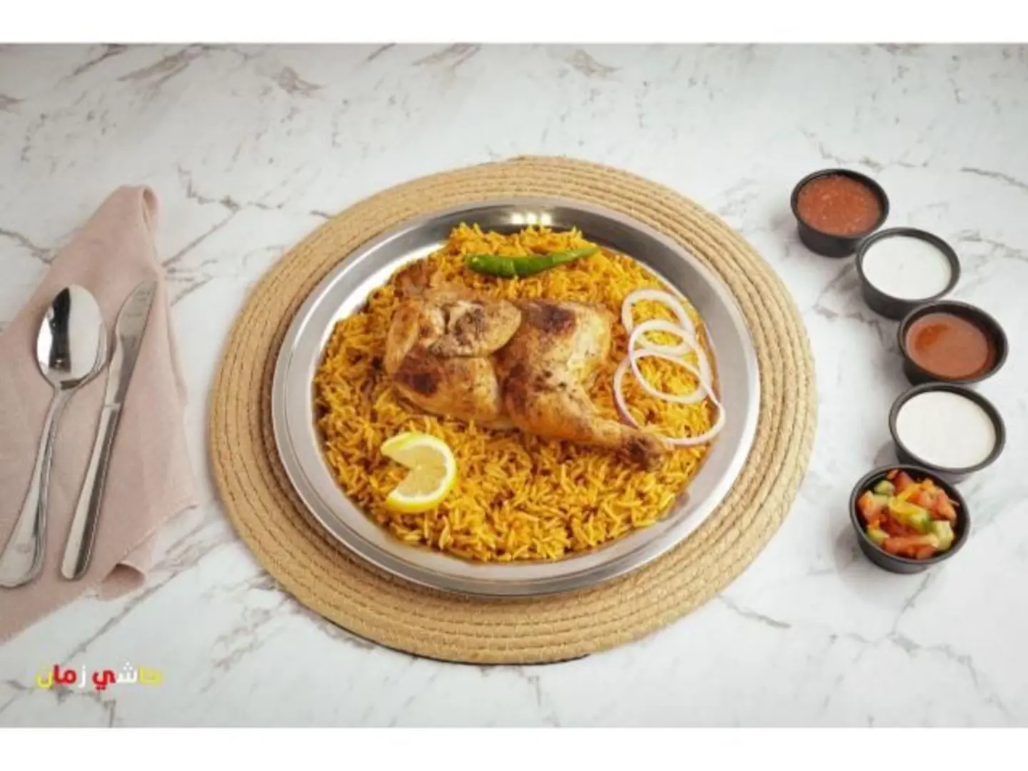 مضغوط محمر - نص حبة دجاج