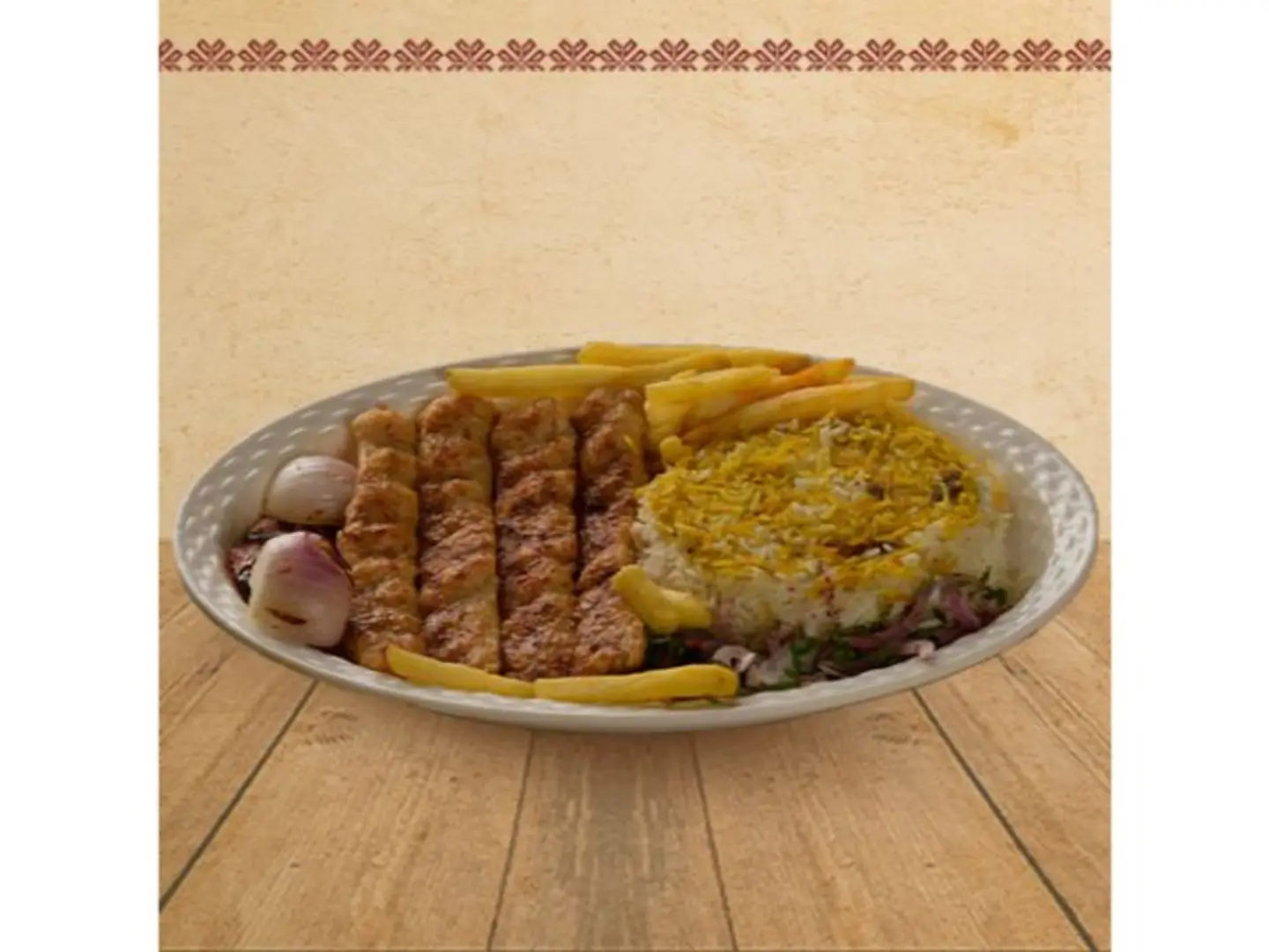 Chicken Kebab - For One Person