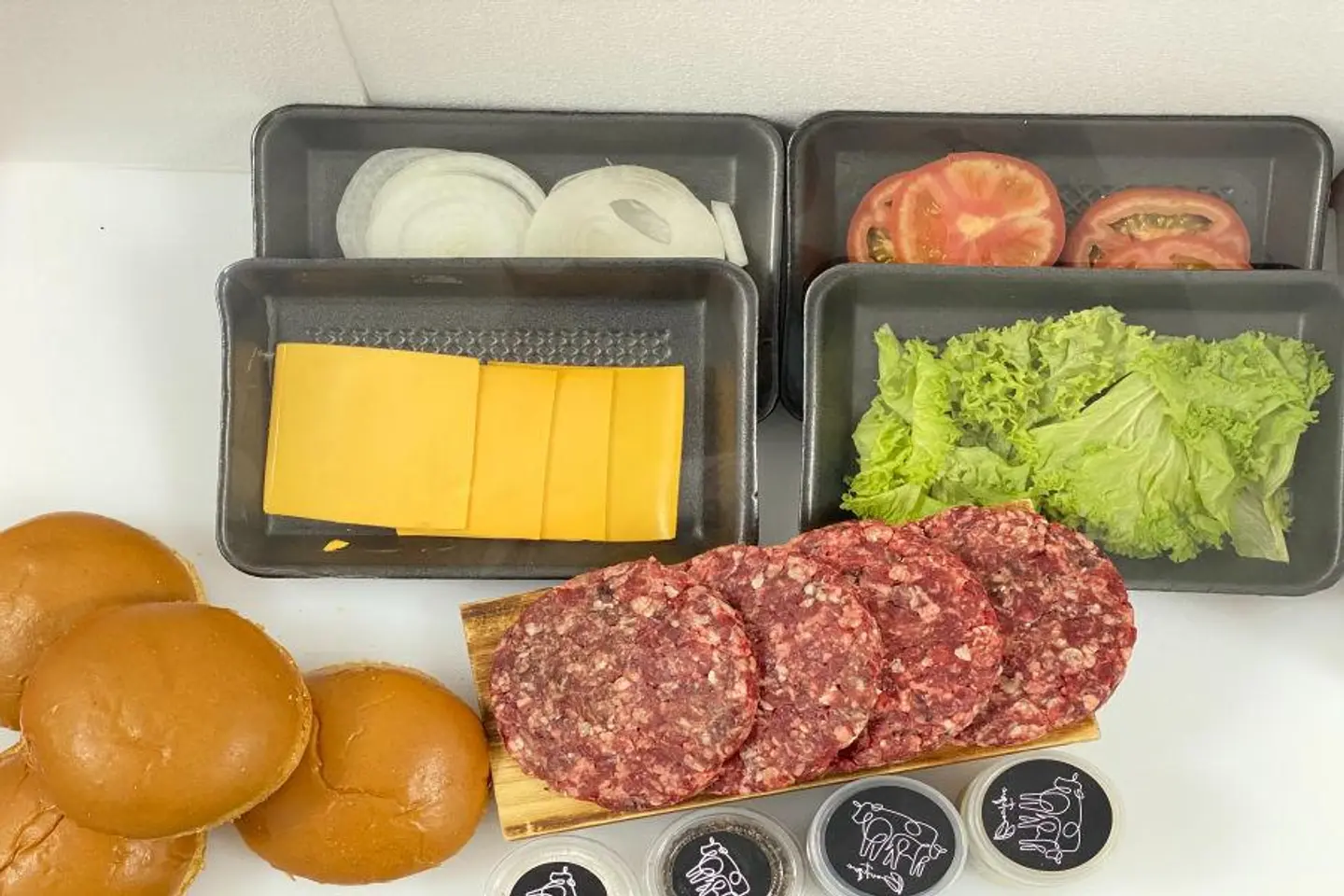 Burger Box - 4 Pieces 150 G