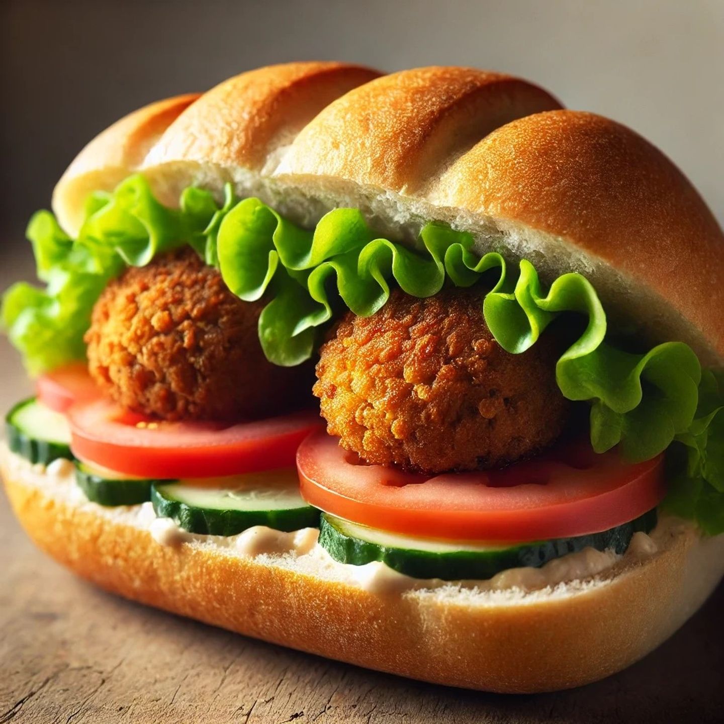 Falafel In Samoli Bread - Small