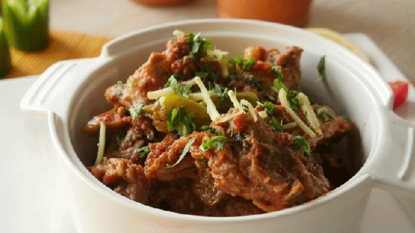 Mutton Shinwari Karahi - Quarter