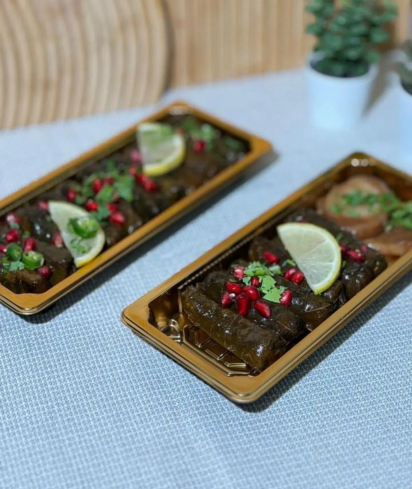 ورق عنب كلاسيكي سادة - 6 قطع