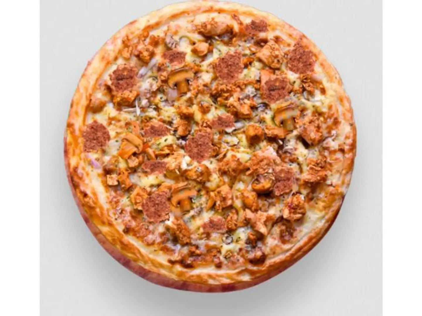 بيتزا دجاج كرسبي - وسط