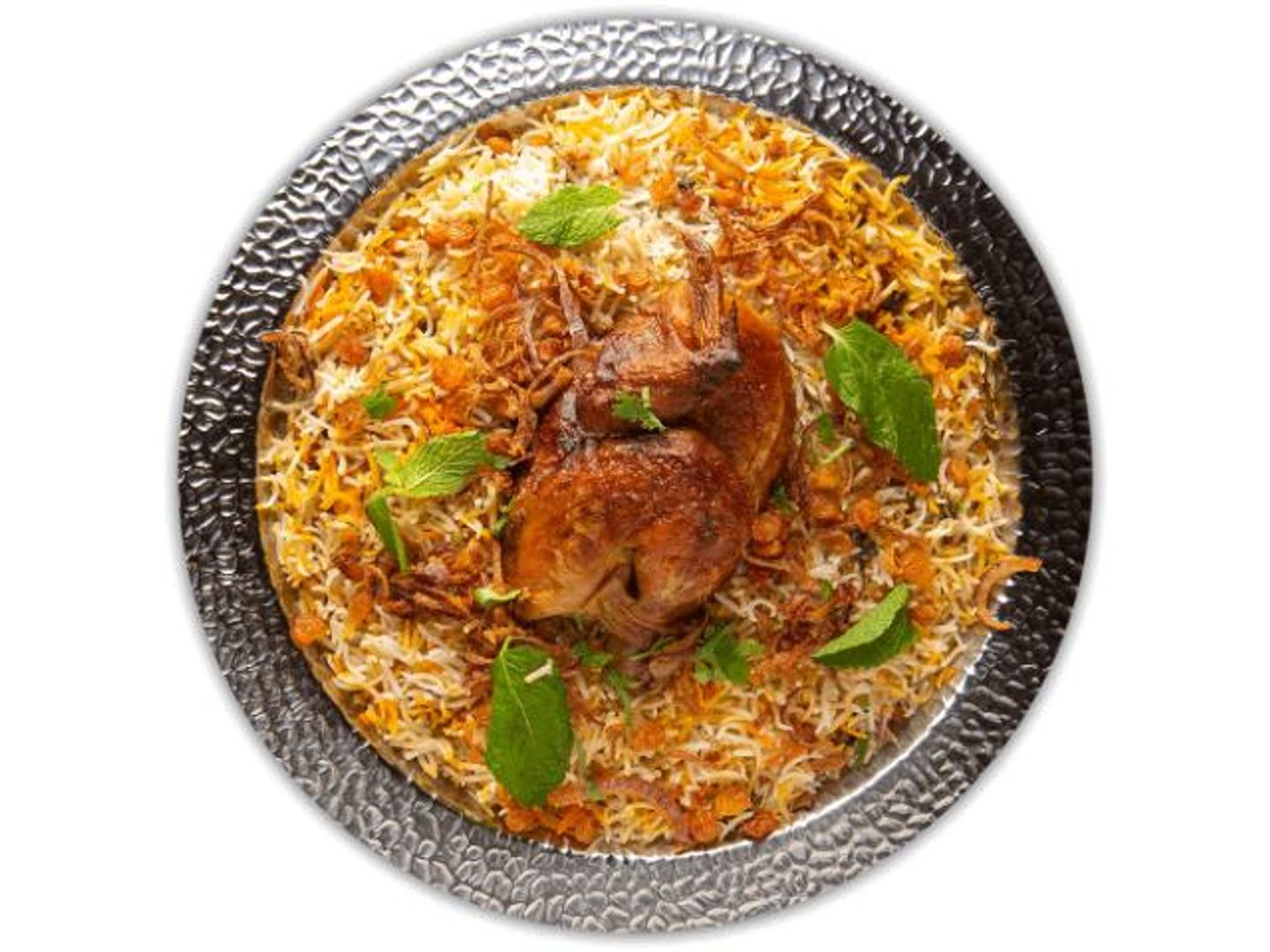 Spicy Grilled Chicken With Rice - Half A Chicken
