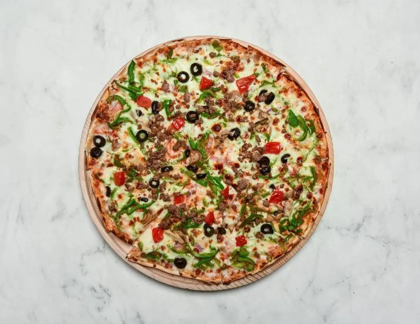 Mixed Pizza Meat Chicken - Small