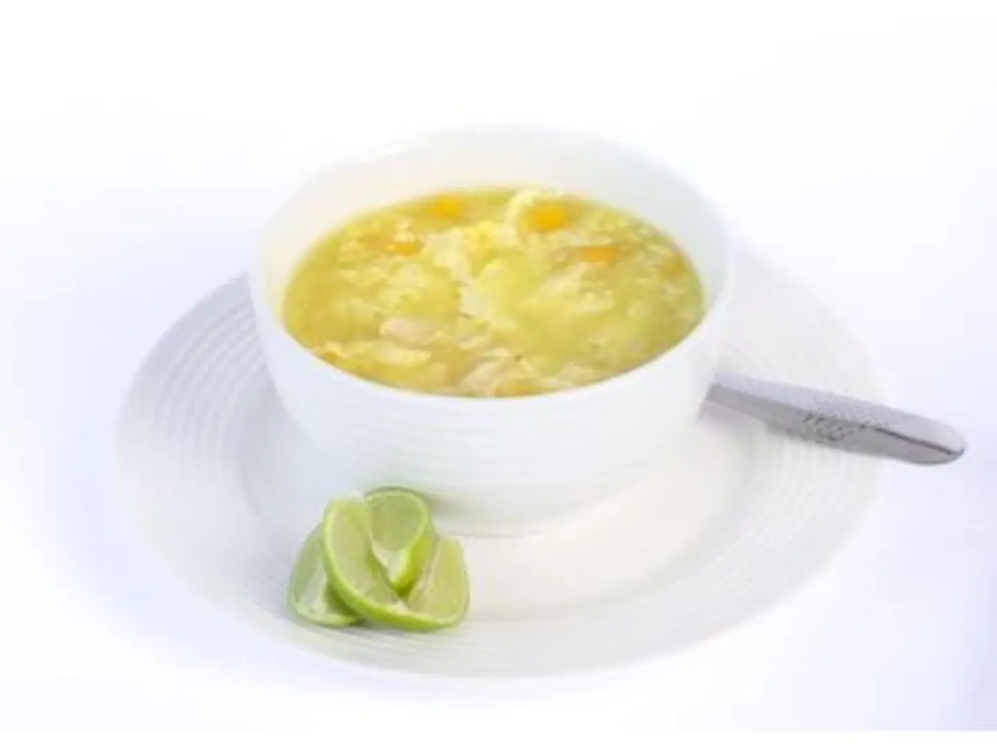 شوربة الذرة بالدجاج - صغير