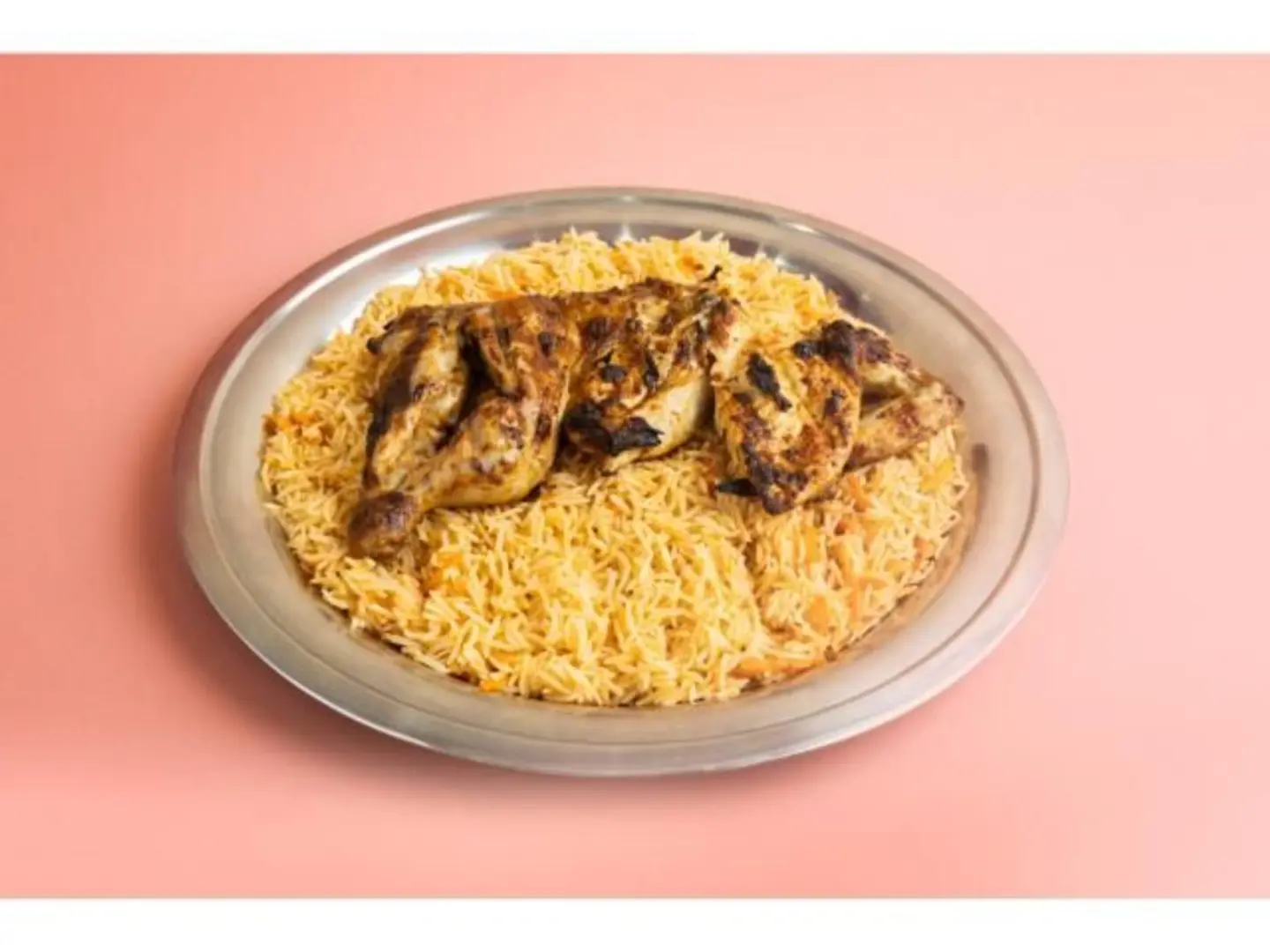 Charcoal Chicken With Peshawari Rice - Whole Chicken