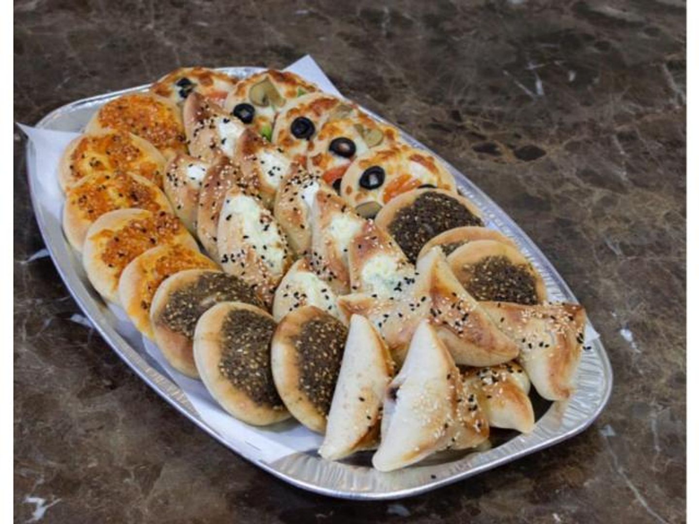 صحن فطائر مشكل - صغير