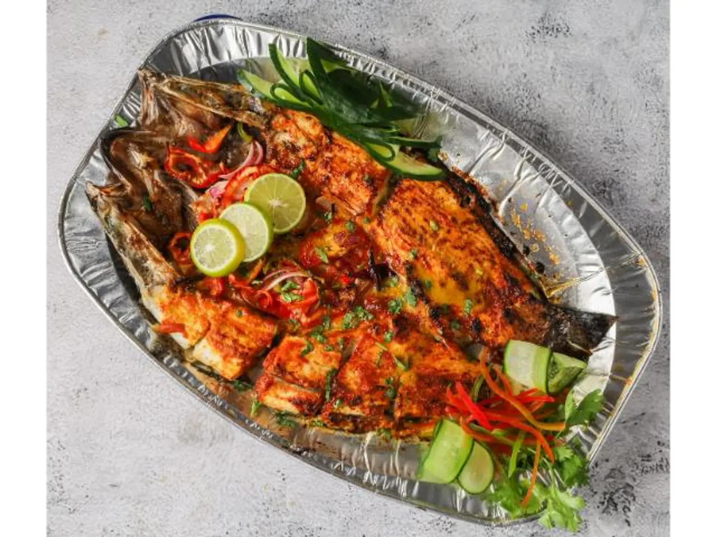 حريد مشوي - حريد مشوي-نصف