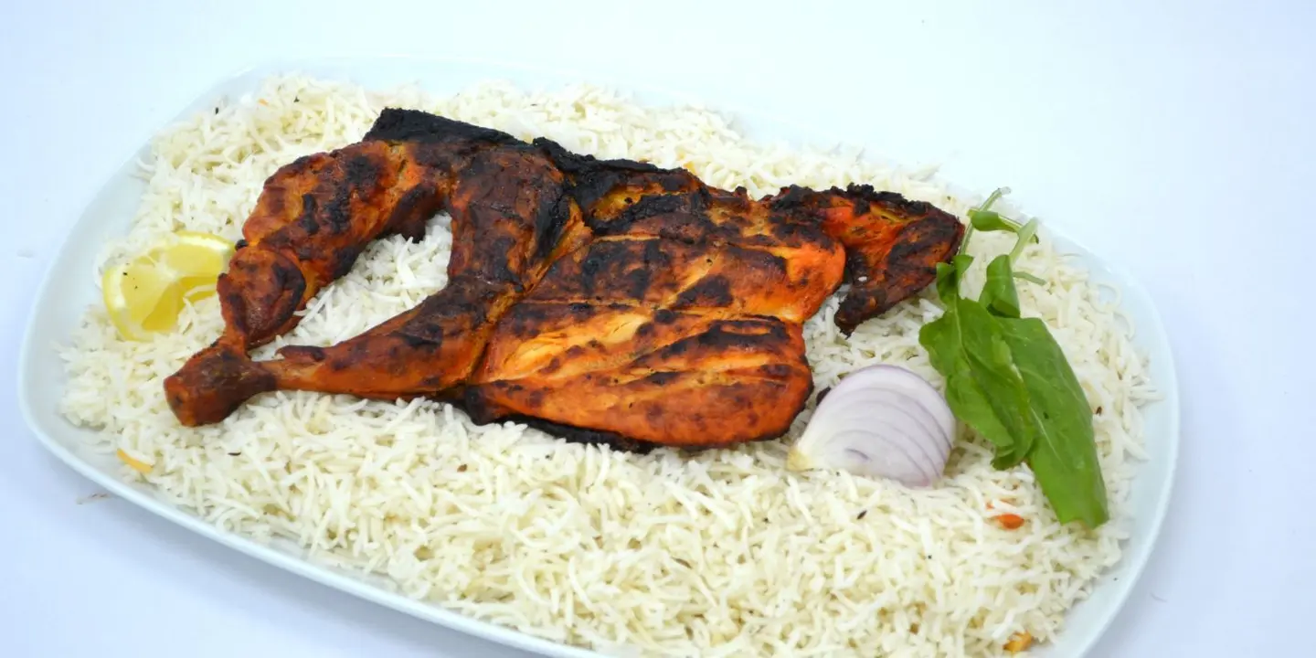 Whole Charcoal With Rice - Spiced Rice