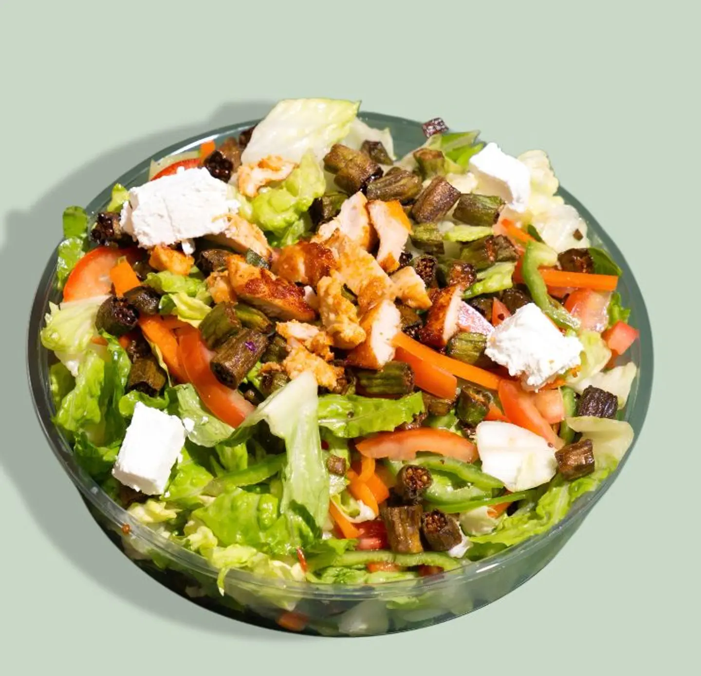 سلطة البامية - صغير