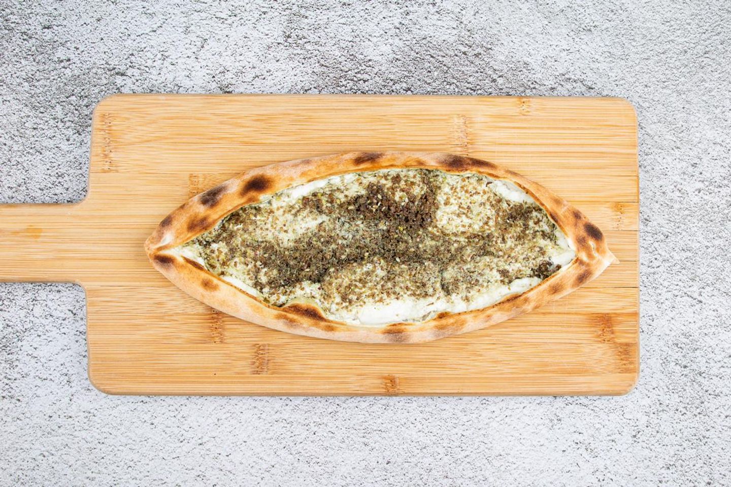 فطيرة لبنة بالزعتر - صغير