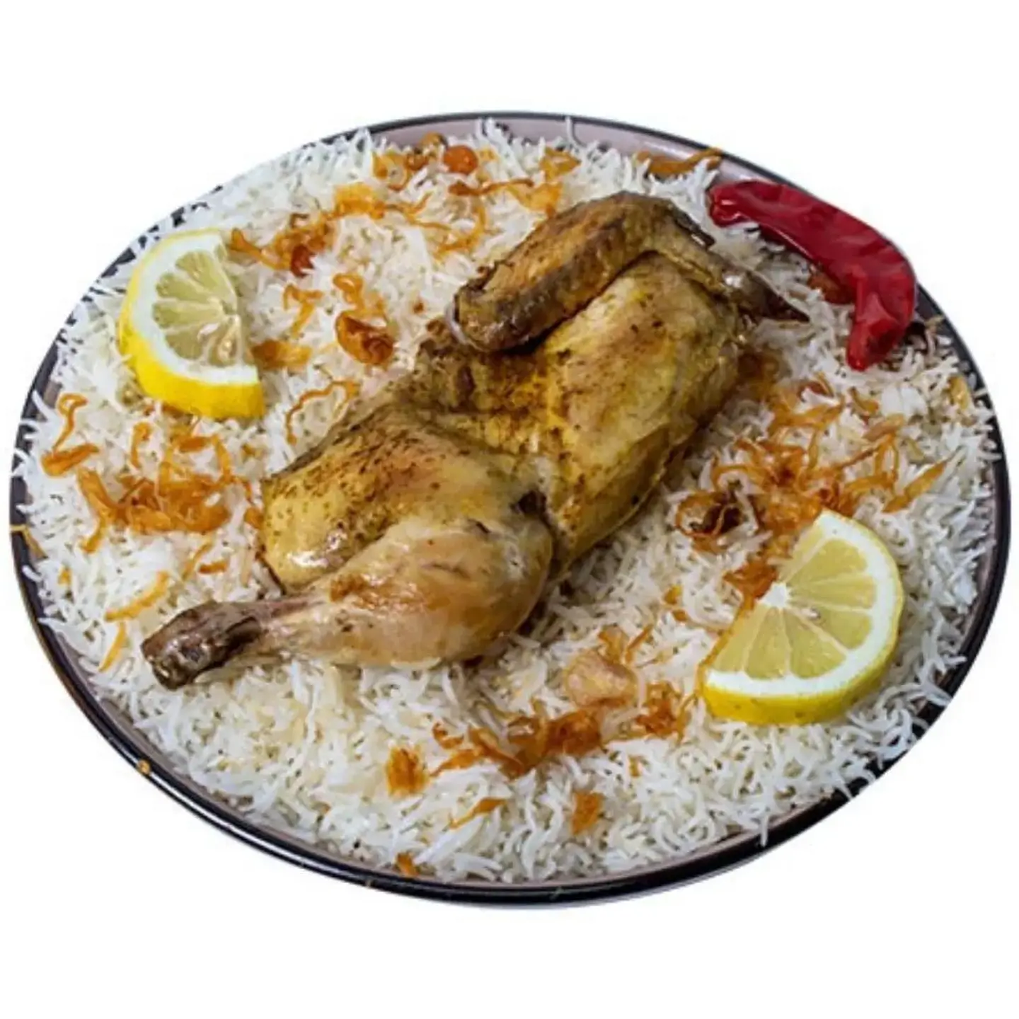 حنيذ دجاج - نص حبة دجاج