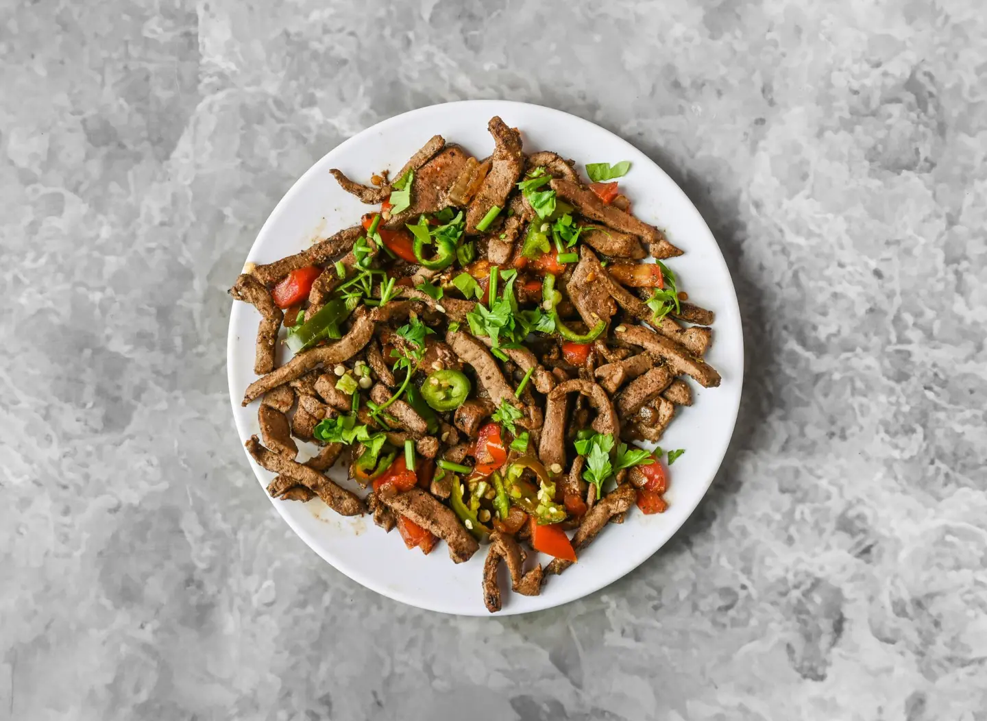 صحن كبدة - صغير