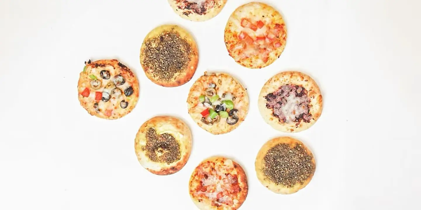 Mixed Small Pizza Plate - 10pcs