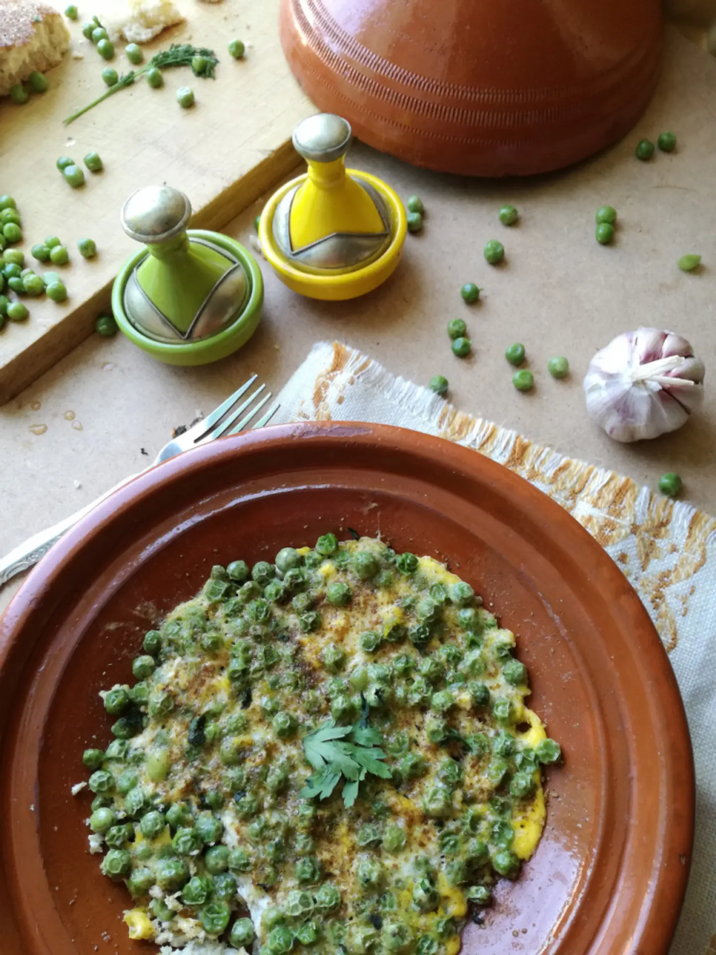 بزاليا مع البيض - صاج