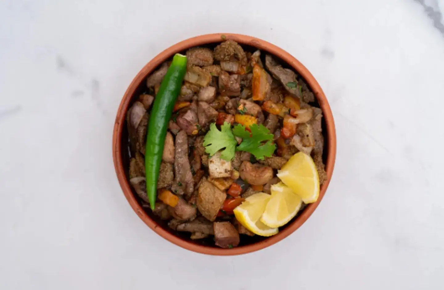 كبدة مشكل - صاج