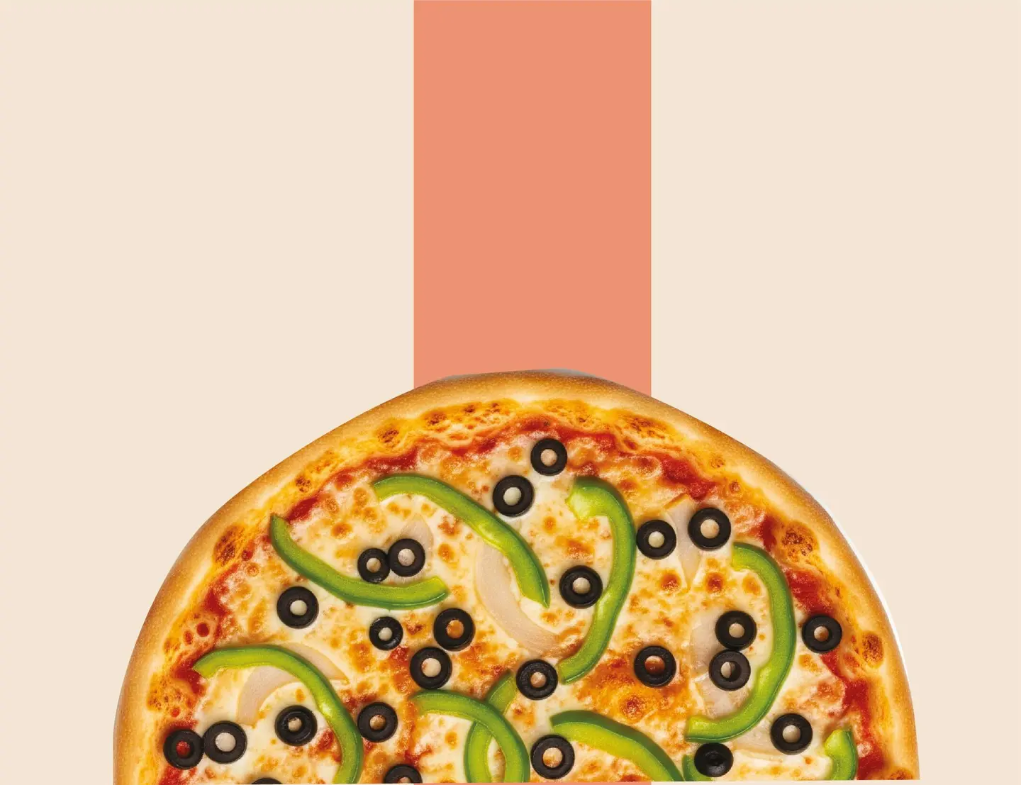 بيتزا خضار - صغير