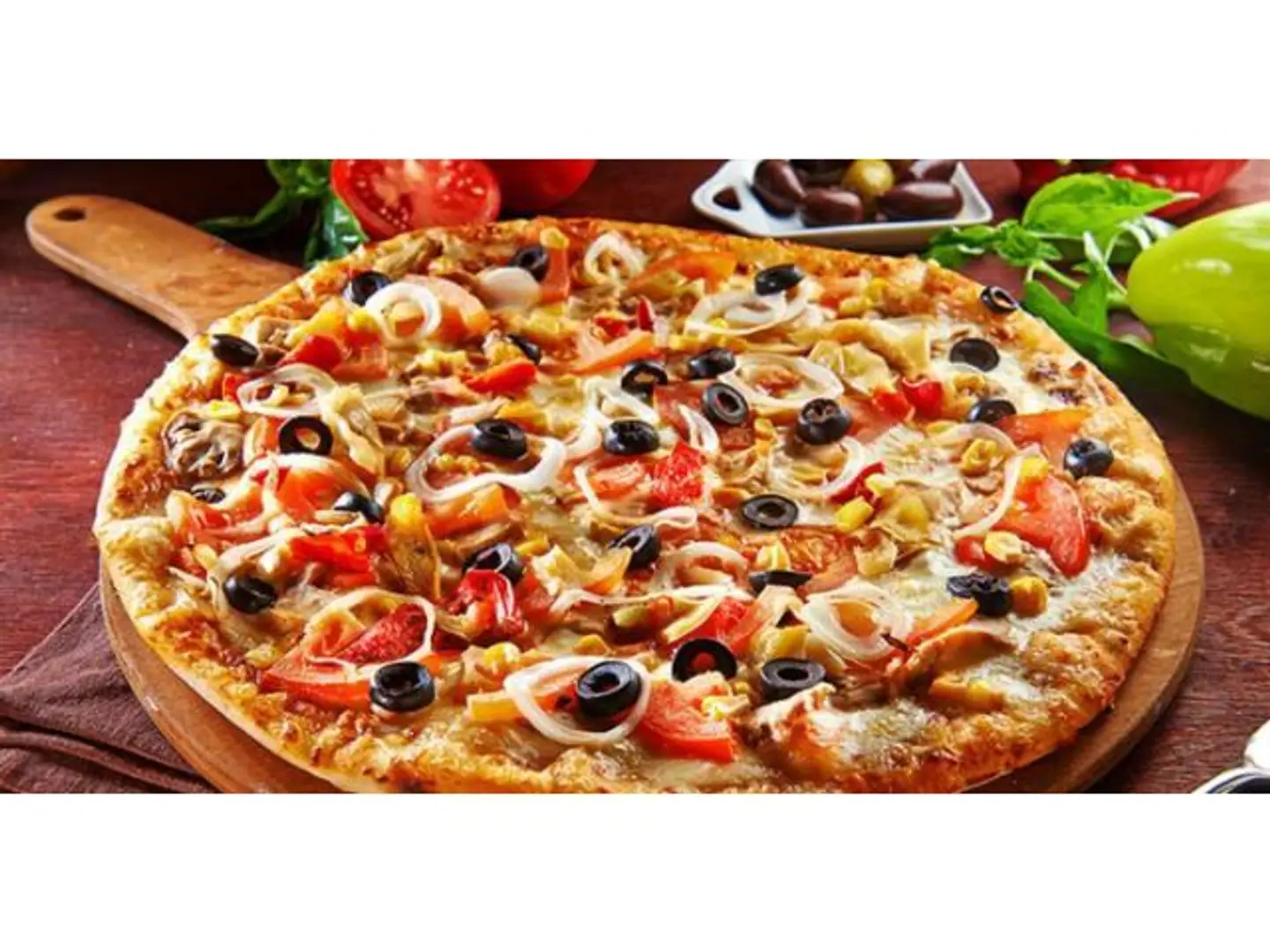 Four Seasons Meat Pizza - Medium