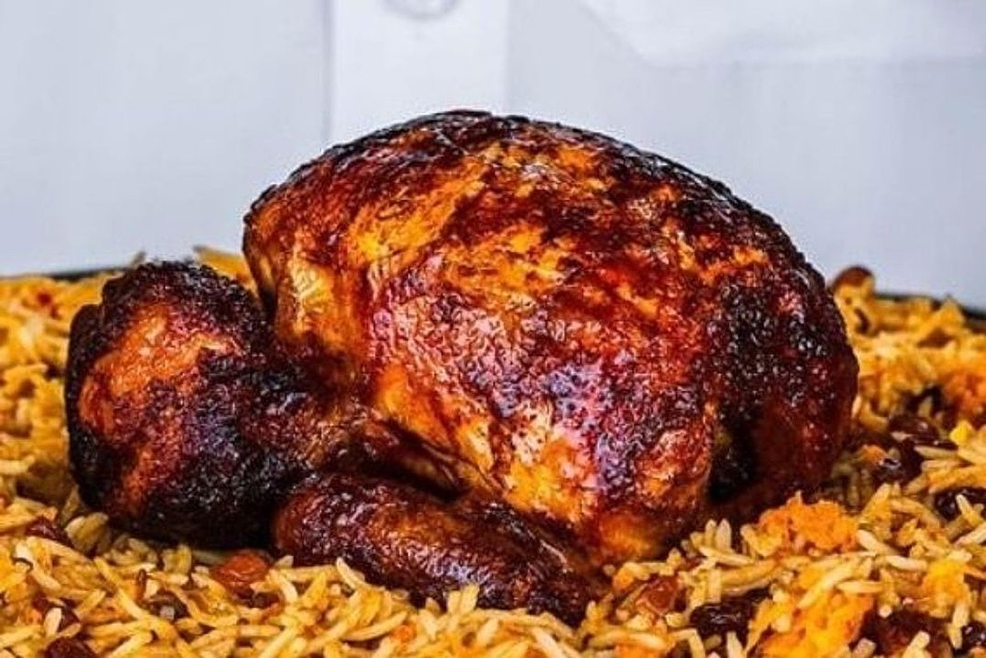 دجاج شواية سادة - ربع دجاجة سادة