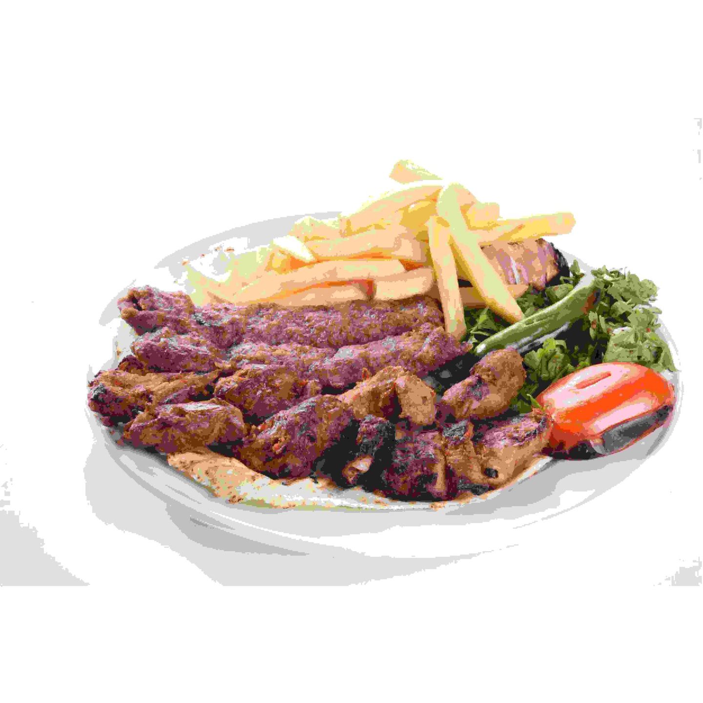 طبق مشكل لحم - سادة
