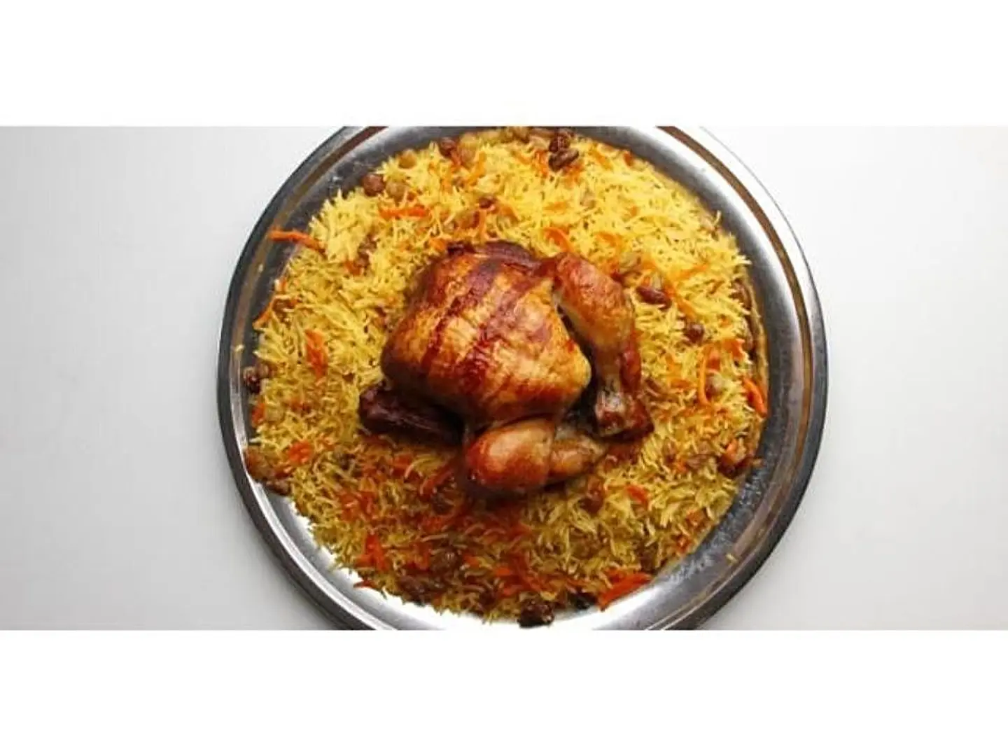 Grilled Chicken With Rice - A Quarter Of A Grain