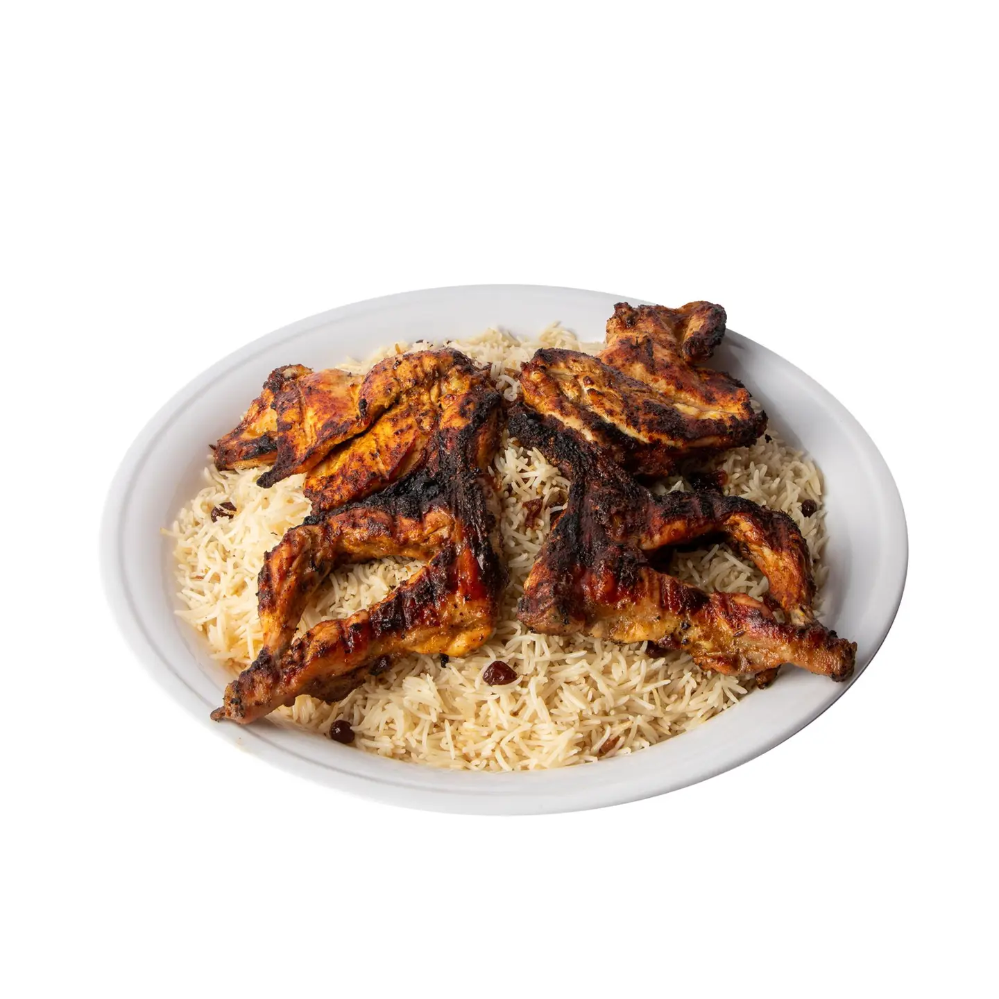 Whole Chicken On Charcoal - Plain