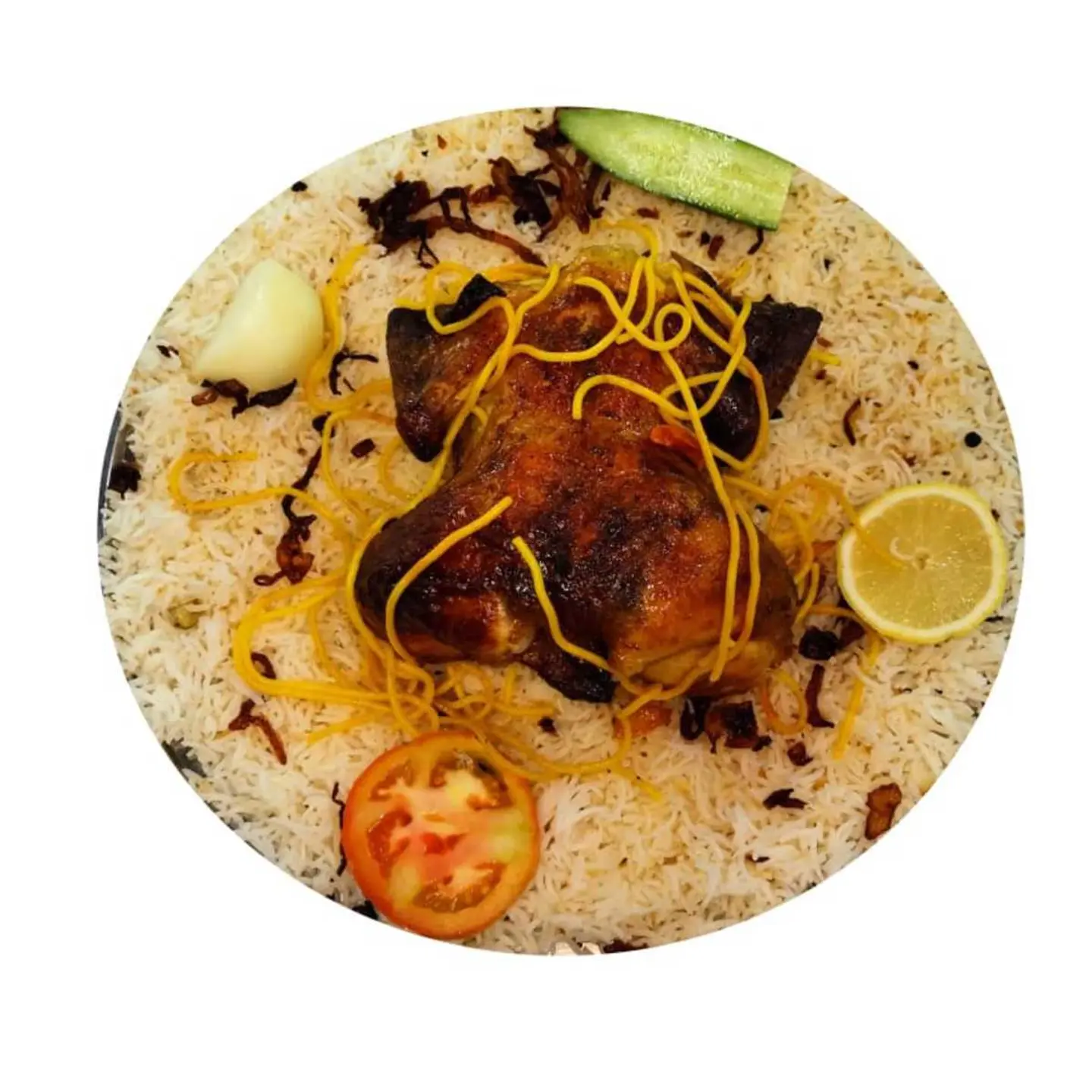 شواية مثلوثة - نص حبة دجاج