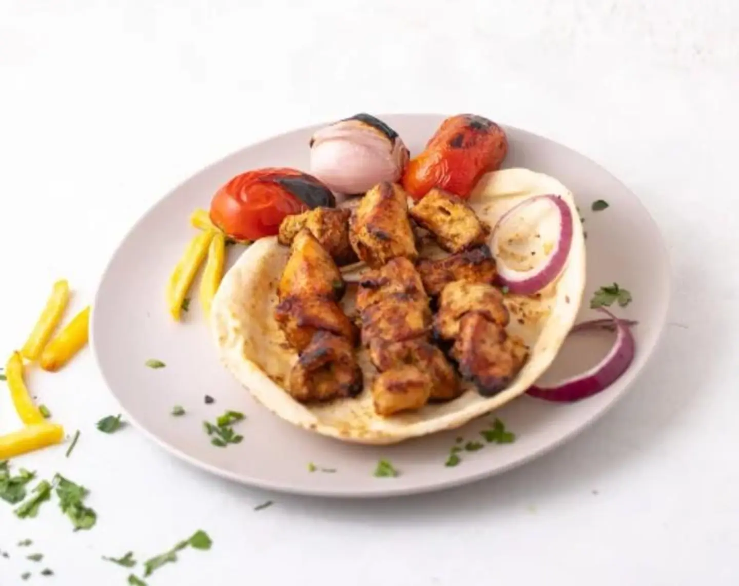 Chicken Skewers On The Bone - For One Person